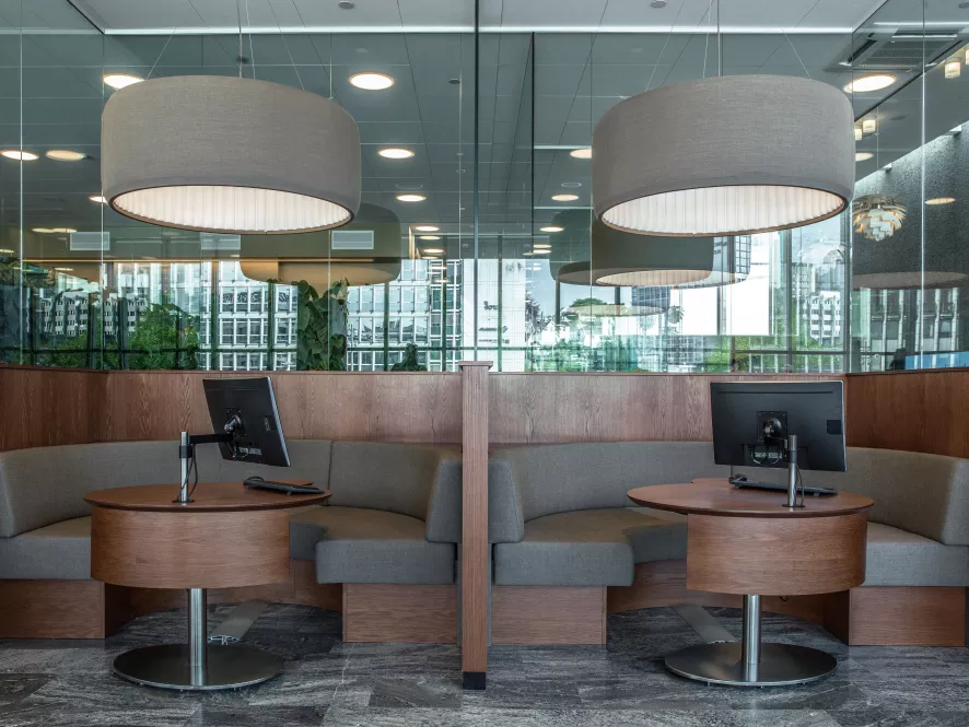 Luceplan Silenzio 148,5 Akoestische Hanglamp LED 2700K Lichtbruin 11 Luceplan Silenzio 148,5 Akoestische Hanglamp LED 2700K Lichtbruin - Afbeelding 11