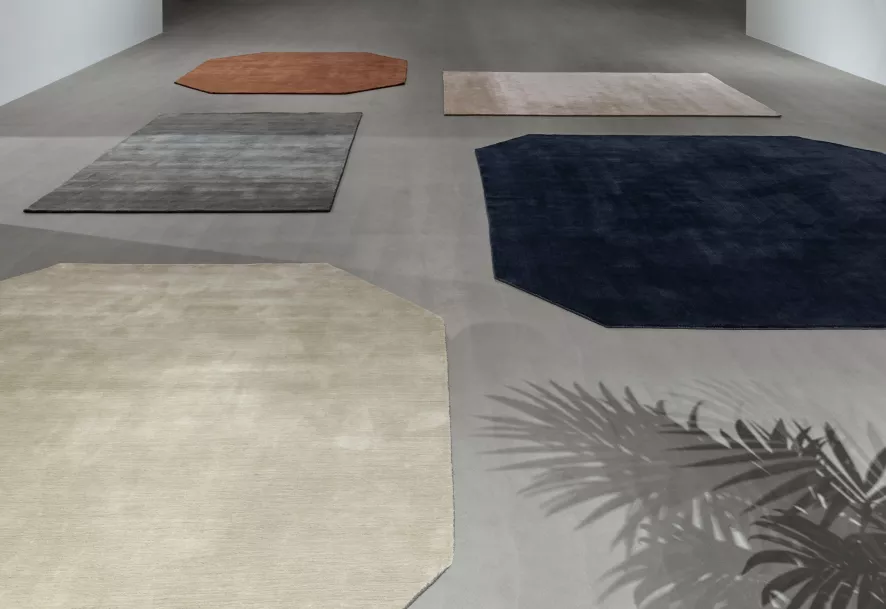 &tradition The Moor Rug Vloerkleed 170x240 Blue Midnight 4 &tradition The Moor Rug Vloerkleed 170x240 Blue Midnight - Afbeelding 4