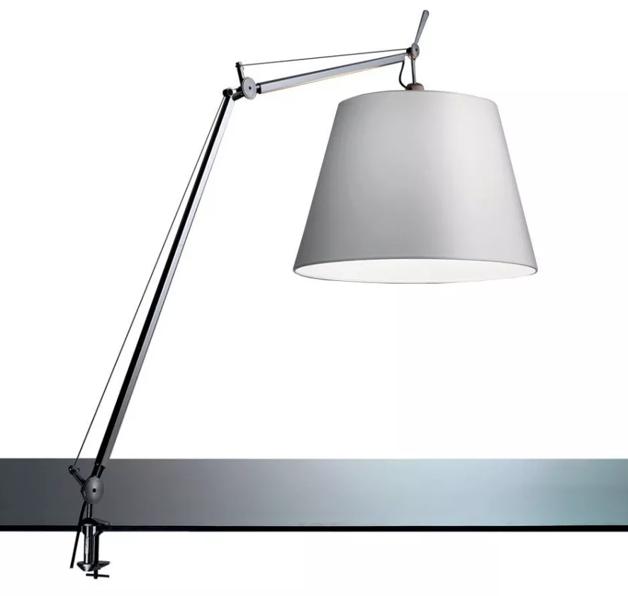 Artemide Tolomeo Mega Klemlamp LED Met Toetsdimmer Grijs Satijn 32 Cm 7 Artemide Tolomeo Mega Klemlamp LED Met Toetsdimmer Grijs Satijn 32 Cm - Afbeelding 7