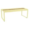 Fermob Bellevie Tuintafel 196x90 Met Opbergruimte Frosted Lemon