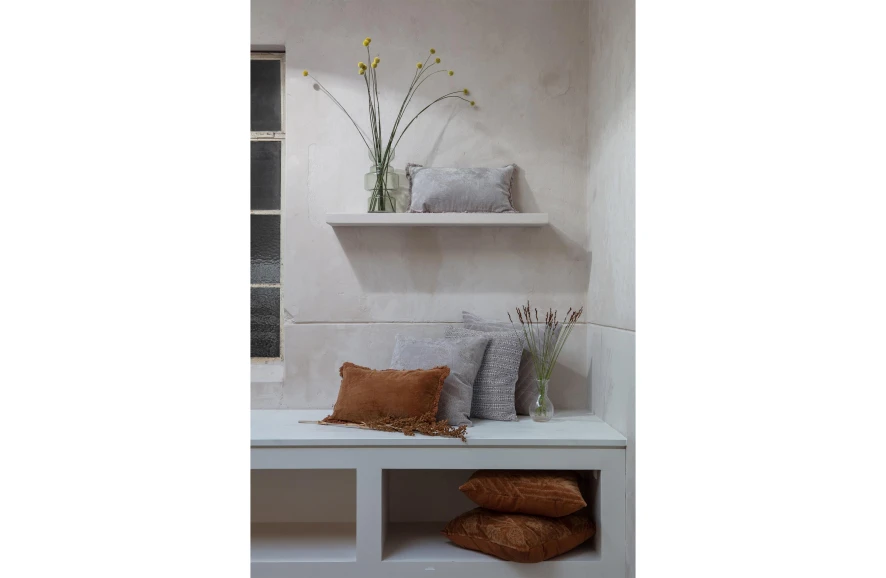 BePureHome Grainy Kussen 45x45 Coffee 4 BePureHome Grainy Kussen 45x45 Coffee - Afbeelding 4