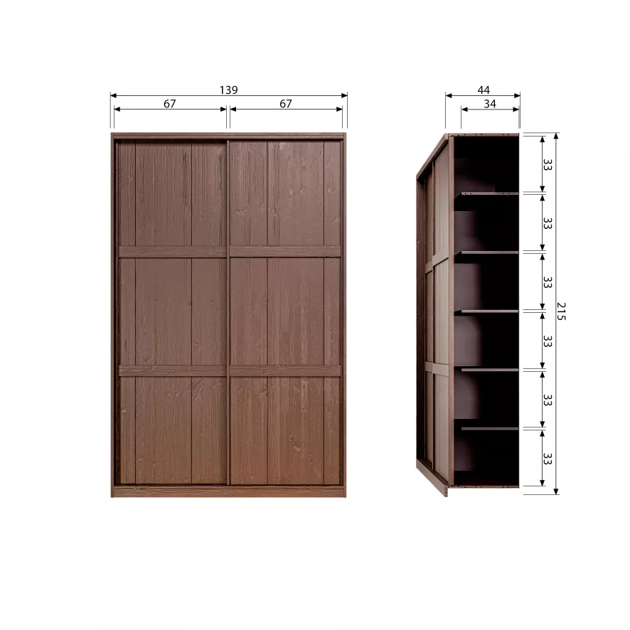 BePureHome Katoi Opbergkast Amber 8 BePureHome Katoi Opbergkast Amber - Afbeelding 8