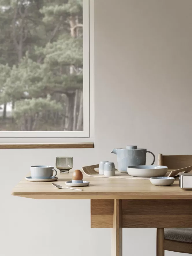 Blomus Sablo Eierdop Set Van 2 Cloud 5 Blomus Sablo Eierdop Set Van 2 Cloud - Afbeelding 5