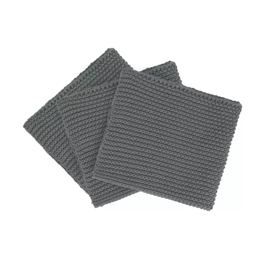 Blomus Wipe Perla Keukendoek Set Van 3 Sharkskin 1 Blomus Wipe Perla Keukendoek Set Van 3 Sharkskin