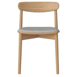 Bolia Merge Eetkamerstoel Met Zitkussen Eiken Qual Melange