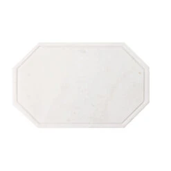 Bolia Octagon Dienblad Marmer Large Wit