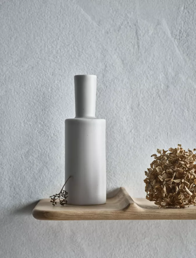 Bolia Wave Wandplank 70x12 Wit Geolied Eiken 3 Bolia Wave Wandplank 70x12 Wit Geolied Eiken - Afbeelding 3