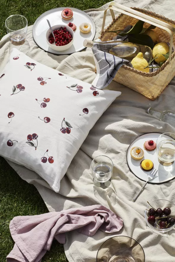 Broste Copenhagen Gracie Tafelkleed 160x200 Indian Tan 7 Broste Copenhagen Gracie Tafelkleed 160x200 Indian Tan - Afbeelding 7