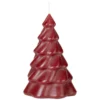 Broste Copenhagen Pinus Kerstboom Kaars Ø13 Burgundy