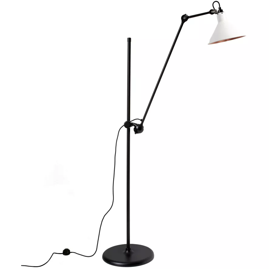 DCW éditions Lampe Gras N215 L Booglamp Wit Met Koper 1 DCW éditions Lampe Gras N215 L Booglamp Wit Met Koper