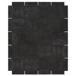Design House Stockholm Basket Vloerkleed 245x300 Antraciet