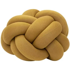 Design House Stockholm Knot Poef Yellow