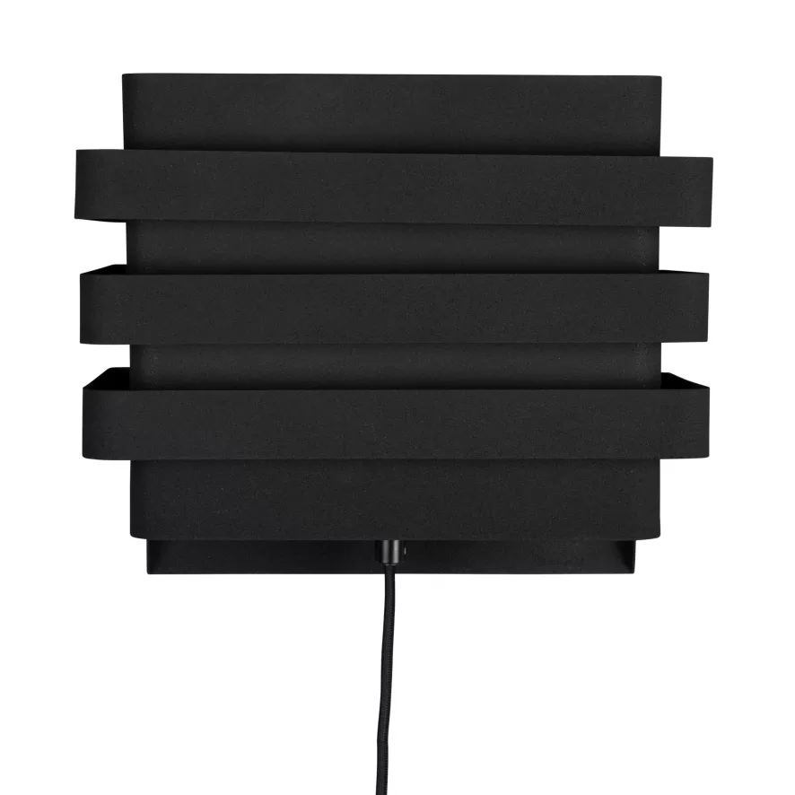 Dutchbone Dumont Wandlamp Zwart 1 Dutchbone Dumont Wandlamp Zwart