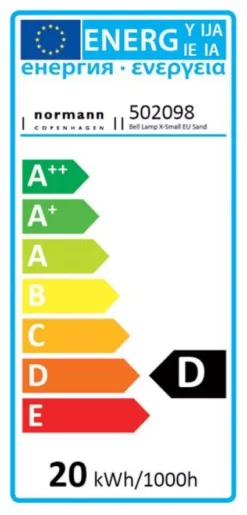Normann Copenhagen Bell Hanglamp X-small Ø22 Grijs -Flos Winkel x886x886 energielabel detail 28897.jpg.pagespeed.ic .pnFdGxYdgO