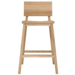 Ethnicraft N3 Barkruk 66 Eiken