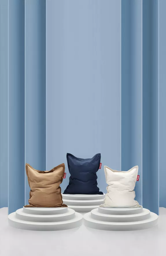 Fatboy Original Slim Cord Zitzak Diepblauw 3 Fatboy Original Slim Cord Zitzak Diepblauw - Afbeelding 3