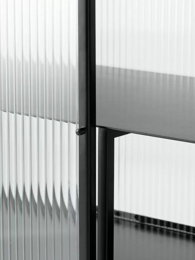 Ferm Living Haze Dressoir Reeded Glas Zwart 15 Ferm Living Haze Dressoir Reeded Glas Zwart - Afbeelding 15