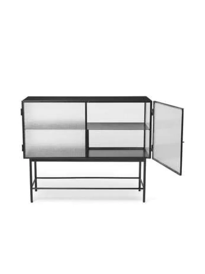 Ferm Living Haze Dressoir Reeded Glas Zwart 8 Ferm Living Haze Dressoir Reeded Glas Zwart - Afbeelding 8