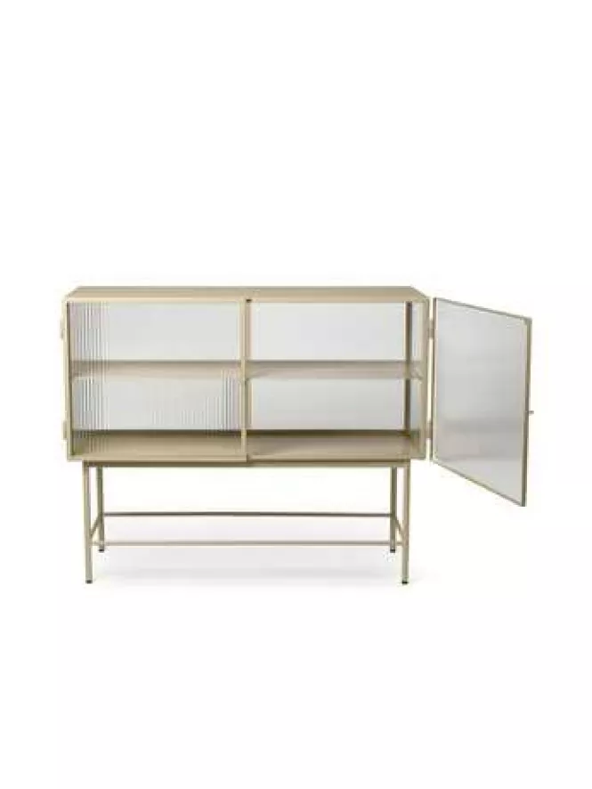 Ferm Living Haze Dressoir Reeded Glas Zwart 10 Ferm Living Haze Dressoir Reeded Glas Zwart - Afbeelding 10