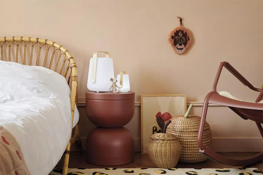 Fermob Luxembourg Schommelstoel Liquorice 16 Fermob Luxembourg Schommelstoel Liquorice - Afbeelding 16