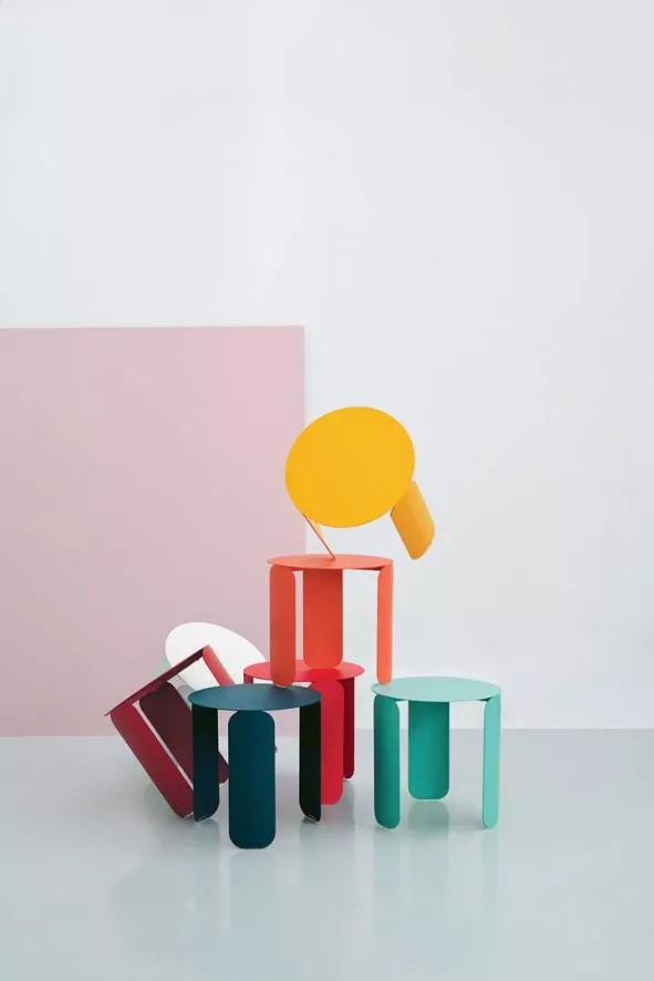 Fermob Bebop Salontafel Ø 80cm Ice Mint 16 Fermob Bebop Salontafel Ø 80cm Ice Mint - Afbeelding 16