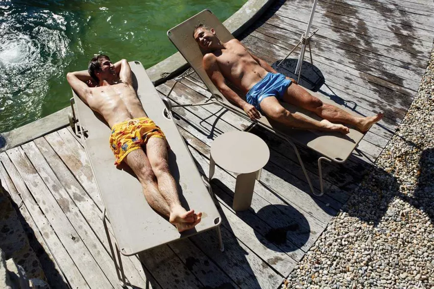 Fermob Bebop Salontafel Ø 80cm Ice Mint 17 Fermob Bebop Salontafel Ø 80cm Ice Mint - Afbeelding 17