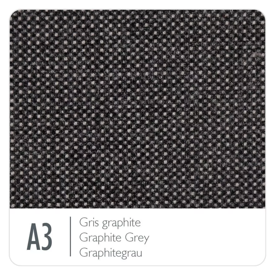 Fermob Bellevie 2-zits Loungebank Kussen Antraciet Poppy 9 Fermob Bellevie 2-zits Loungebank Kussen Antraciet Poppy - Afbeelding 9