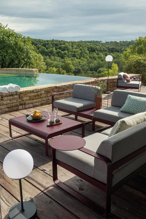 Fermob Bellevie Tuintafel 196x90 Cotton White 15 Fermob Bellevie Tuintafel 196x90 Cotton White - Afbeelding 15