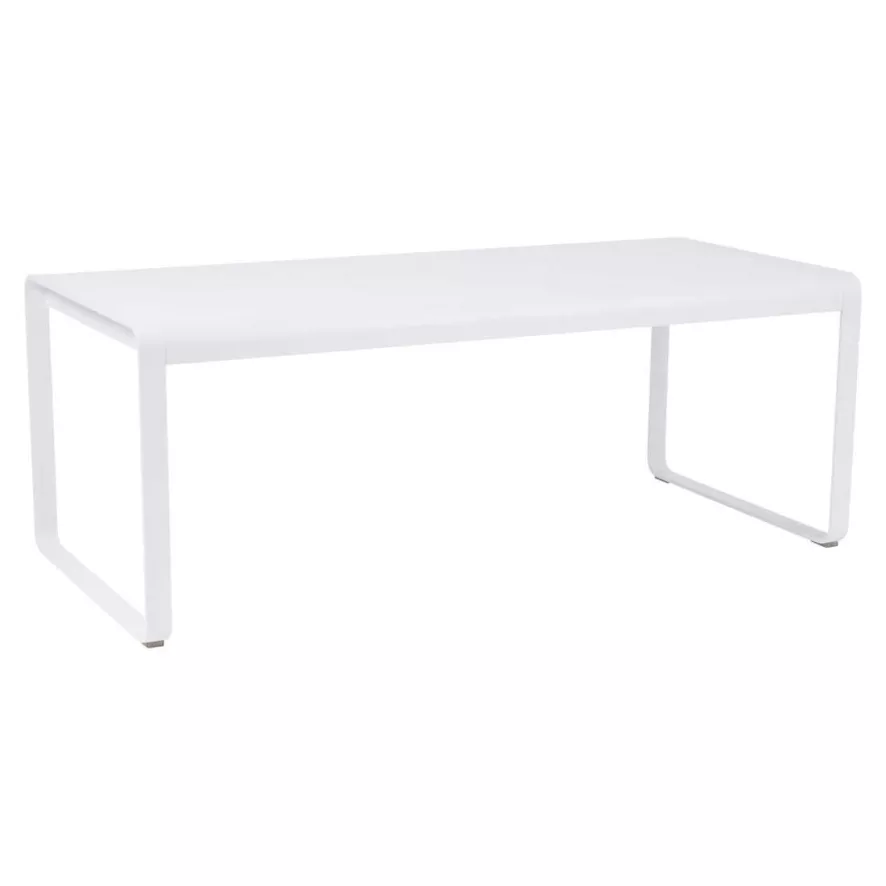 Fermob Bellevie Tuintafel 196x90 Cotton White 1 Fermob Bellevie Tuintafel 196x90 Cotton White
