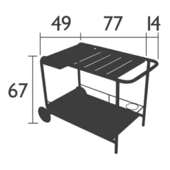 Fermob Luxembourg Trolley Nutmeg -Flos Winkel x886x886 fermob luxembourg trolley10.jpg.pagespeed.ic .V0Ms7hbViX