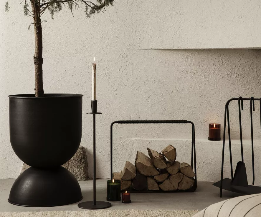 Ferm Living Port Openhaardset Messing 5 Ferm Living Port Openhaardset Messing - Afbeelding 5