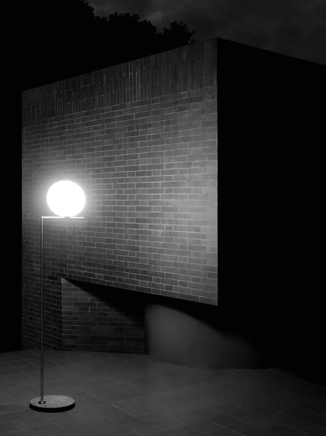 Flos IC Lights F1 Outdoor Vloerlamp Rood, Voet Zwart Lava 12 Flos IC Lights F1 Outdoor Vloerlamp Rood, Voet Zwart Lava - Afbeelding 12