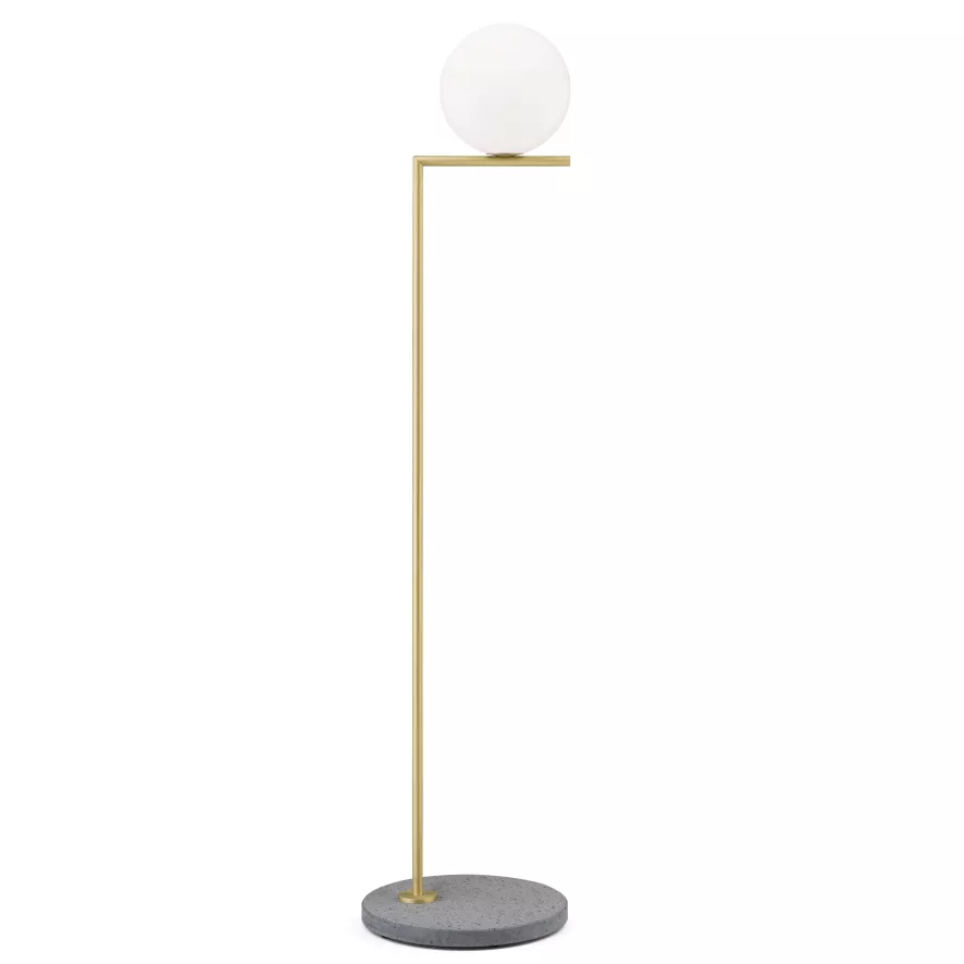 Flos IC Lights F1 Outdoor Vloerlamp Rood, Voet Zwart Lava 14 Flos IC Lights F1 Outdoor Vloerlamp Rood, Voet Zwart Lava - Afbeelding 14