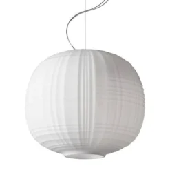 Foscarini Tartan Hanglamp Ø40 LED Niet Dimbaar Wit