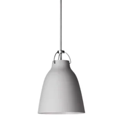 Fritz Hansen Caravaggio P1 Hanglamp Ø16.5 Matt Lichtgrijs