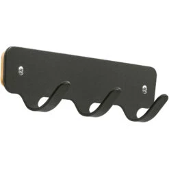 Functionals Hooks 3 Kapstok Zwart