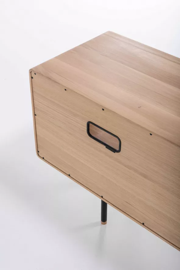 Gazzda Fina Dressoir Tv-meubel 150x45 Mushroom 4176 Whitewash 19 Gazzda Fina Dressoir Tv-meubel 150x45 Mushroom 4176 Whitewash - Afbeelding 19