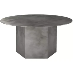 Flos Winkel 10 Gubi Epic Salontafel Ø80 Grey Steel