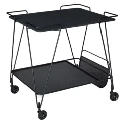 Gubi Mategot Trolley Black
