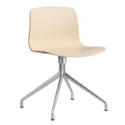 Hay AAC10 Stoel Aluminium Onderstel Pale Peach