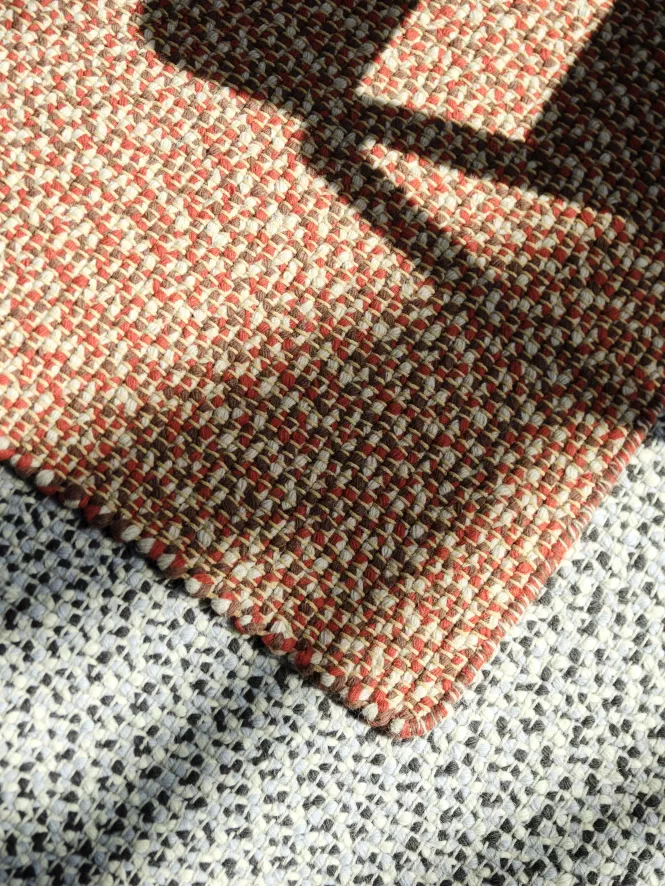 Hay Braided Vloerkleed 140x200 Grey 2 Hay Braided Vloerkleed 140x200 Grey - Afbeelding 2