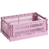 Hay Colour Crate Krat RE Opberger S Dusty Rose