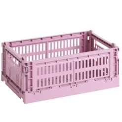 Hay Colour Crate Krat RE Opberger S Dusty Rose
