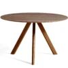 Hay Copenhague CPH20 Tafel 120cm, Gelakt Walnoot