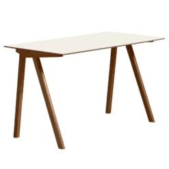 Hay Copenhague CPH90 Bureau 130x65, Gelakt Walnoot Wit