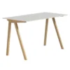 Hay CPH90 Bureau 130x65, Gelakt Eiken, Off White Linoleum