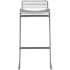 Hay Hee Bar Stool Barkruk Buiten Grijs 75