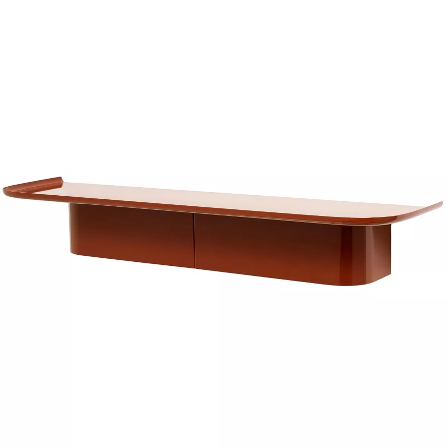 Hay Korpus Shelf Wandplank 7 Haken Midnight Blue 9 Hay Korpus Shelf Wandplank 7 Haken Midnight Blue - Afbeelding 9