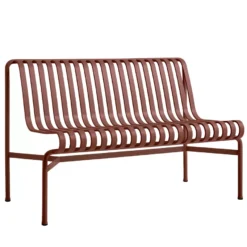 Hay Palissade Dining Tuinbank Zonder Armleuning Iron Red