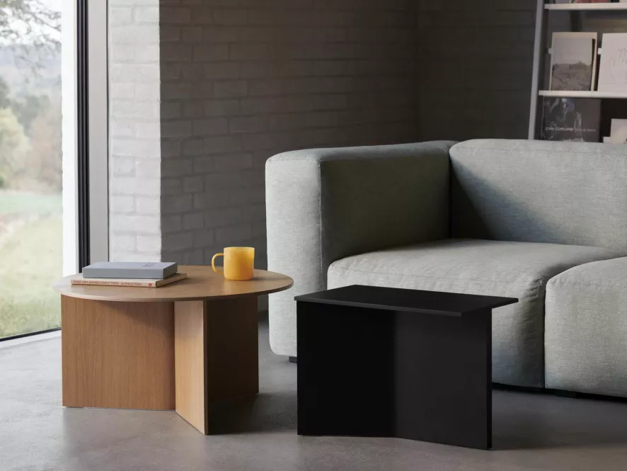 Hay Slit Wood Bijzettafel 65 Gelakt Eiken 13 Hay Slit Wood Bijzettafel 65 Gelakt Eiken - Afbeelding 13